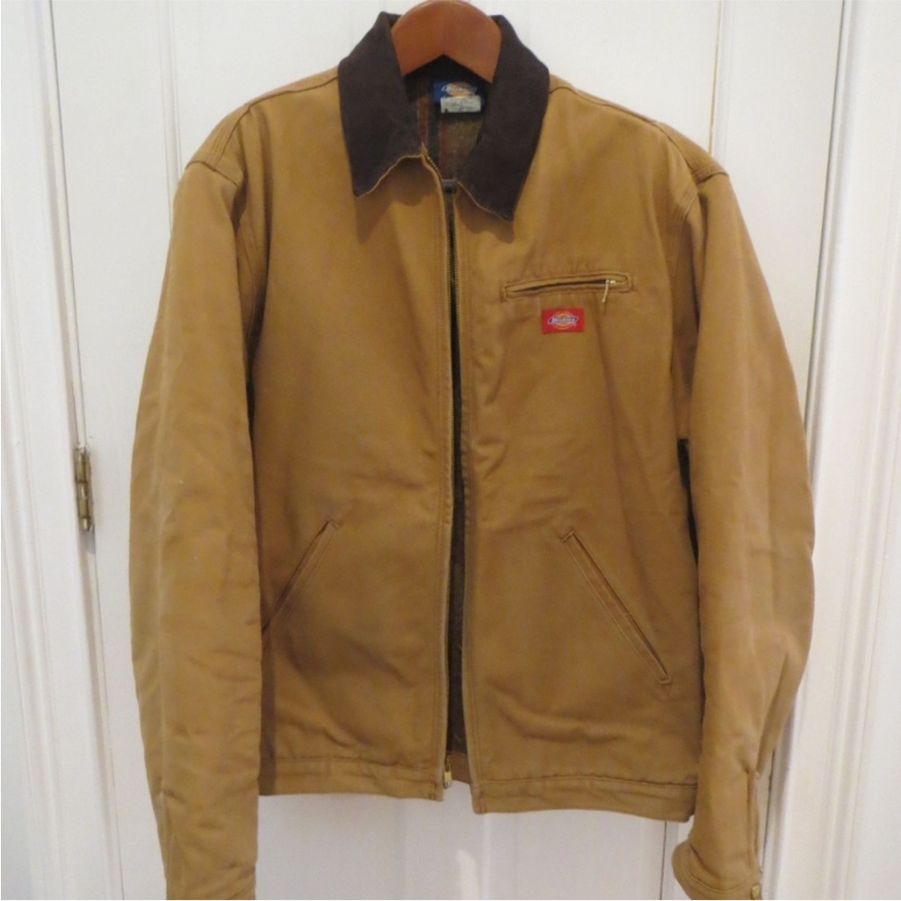 Vintage Dickies Blanket Lined Work Jacket Made in USA Chore Coat